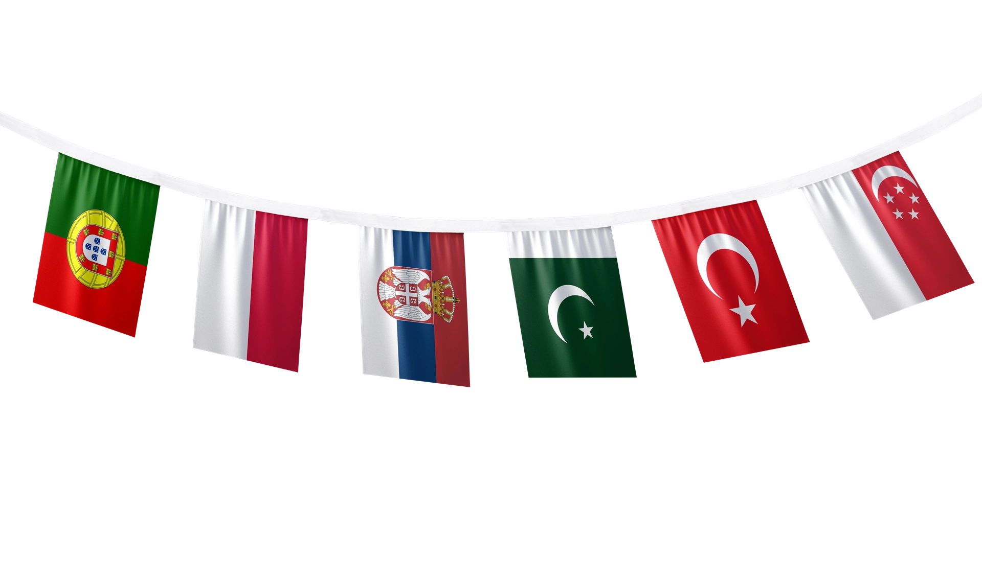 Trend Bayrak | Flags on a String